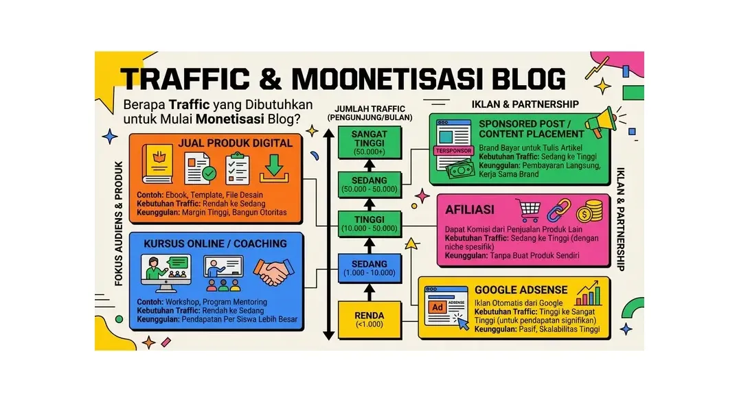 cara monetisasi blog
