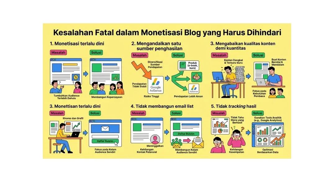 cara monetisasi blog