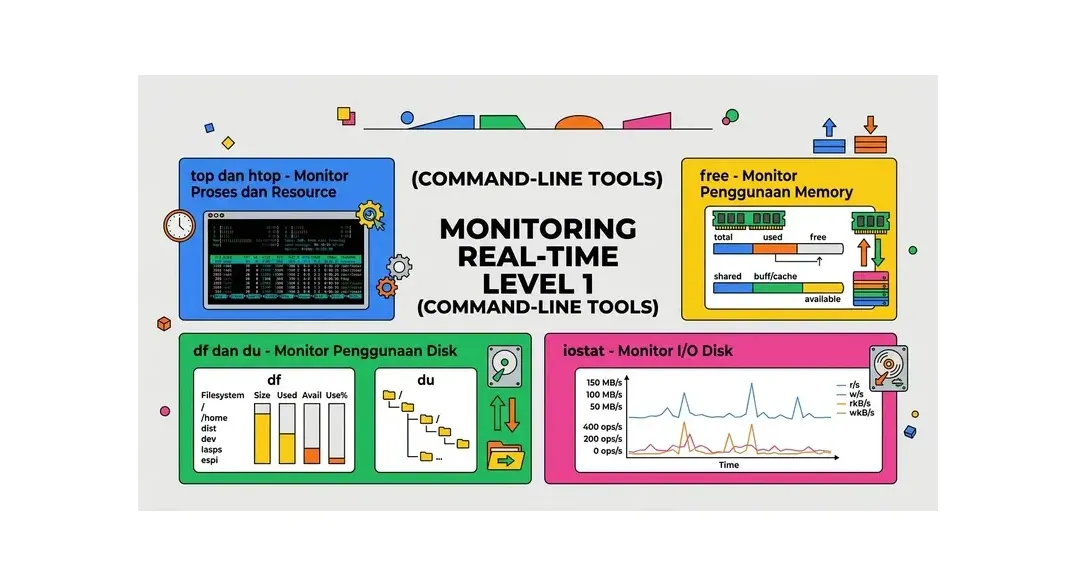 cara monitoring server