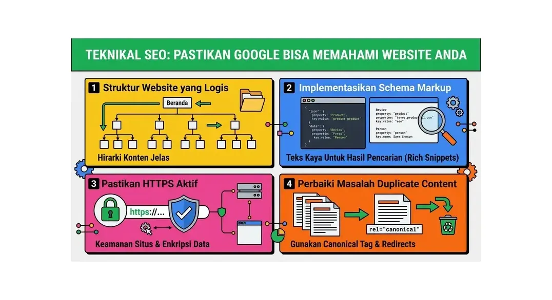 cara muncul di halaman pertama google