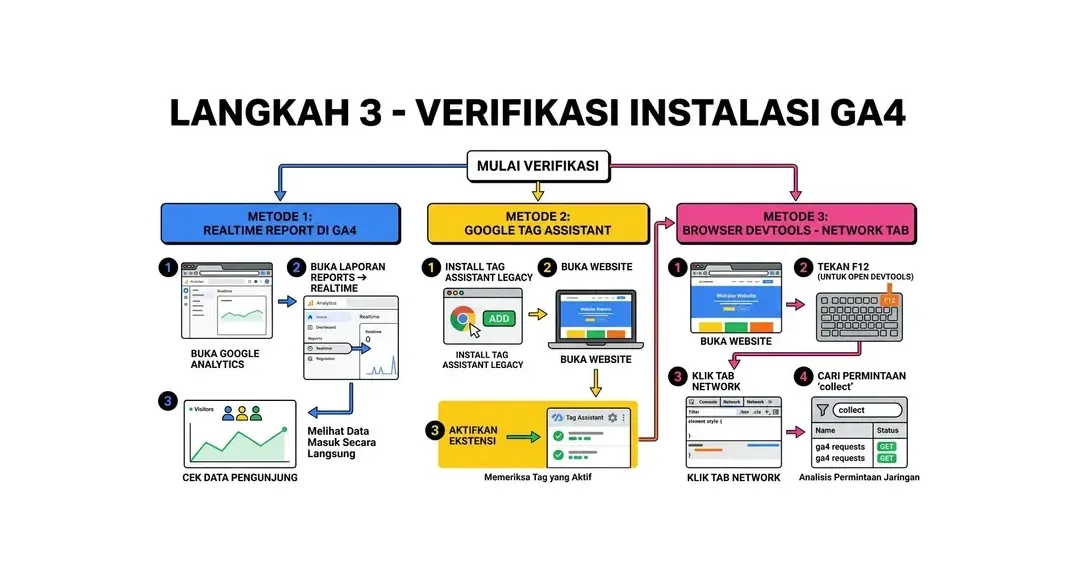 cara pasang google analytics