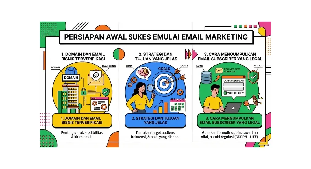 cara setup email marketing