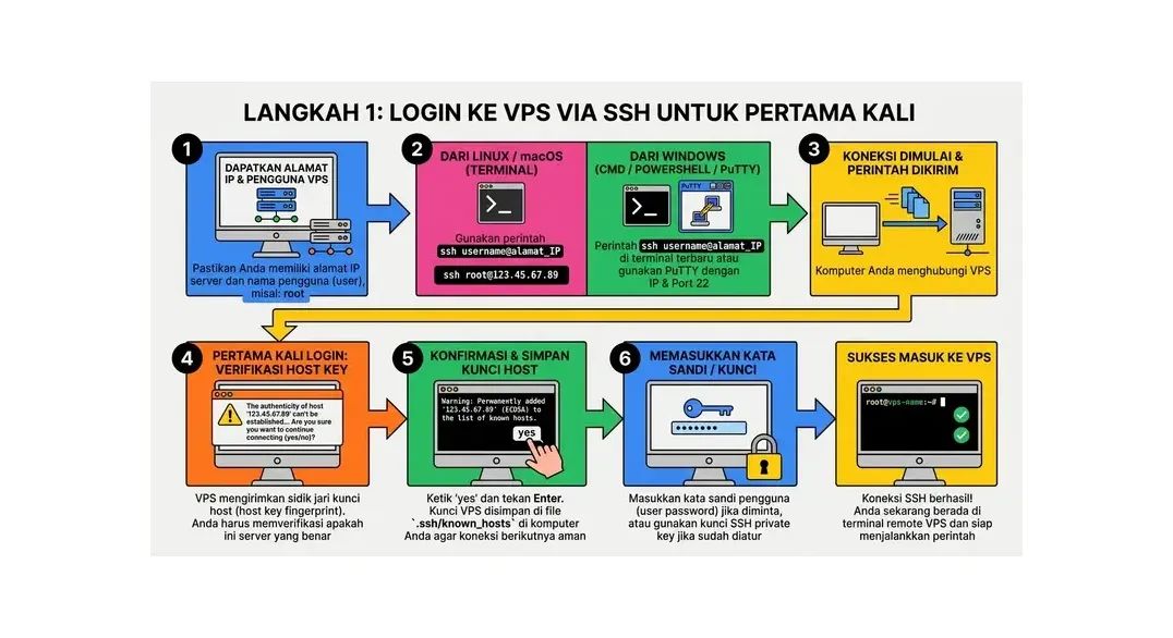 cara setup vps
