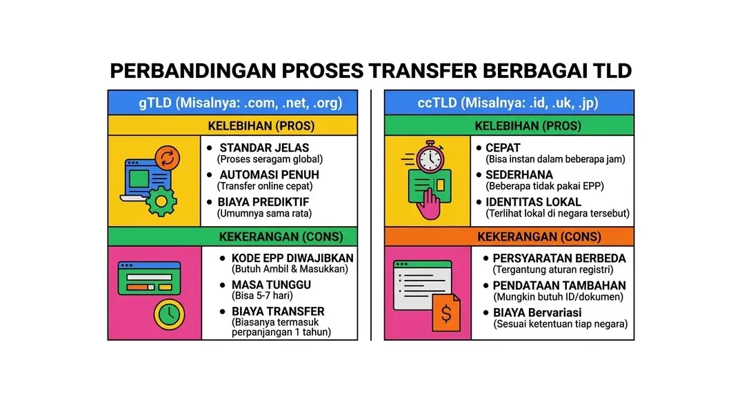 cara transfer domain