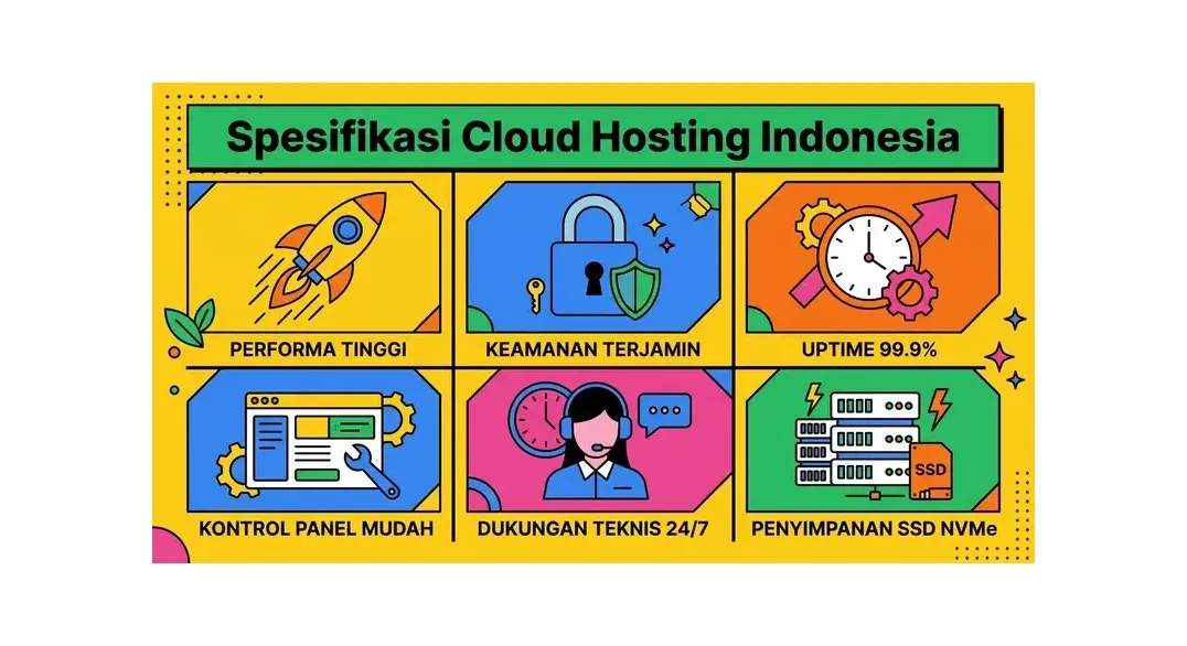 Infrastruktur cloud hosting Indonesia