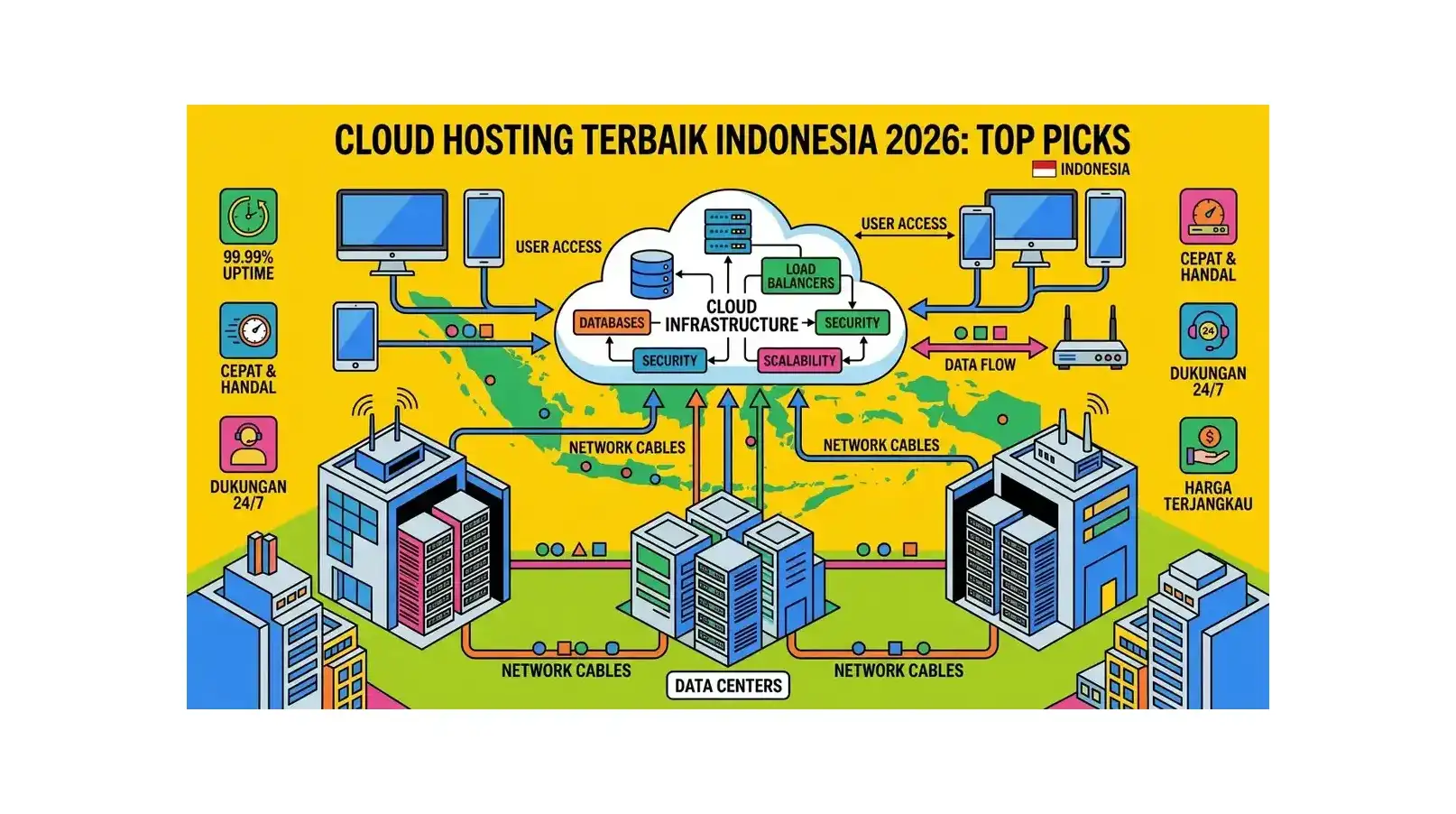 Cloud Hosting Terbaik di Indonesia 2026
