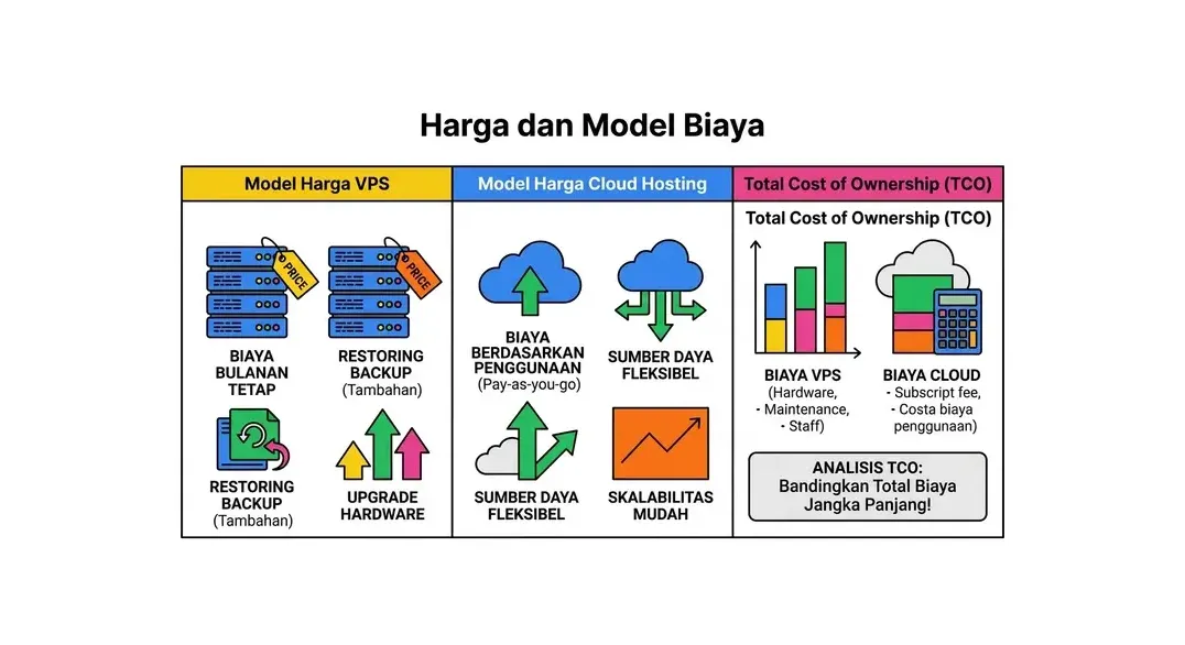 perbandingan biaya cloud hosting vs vps