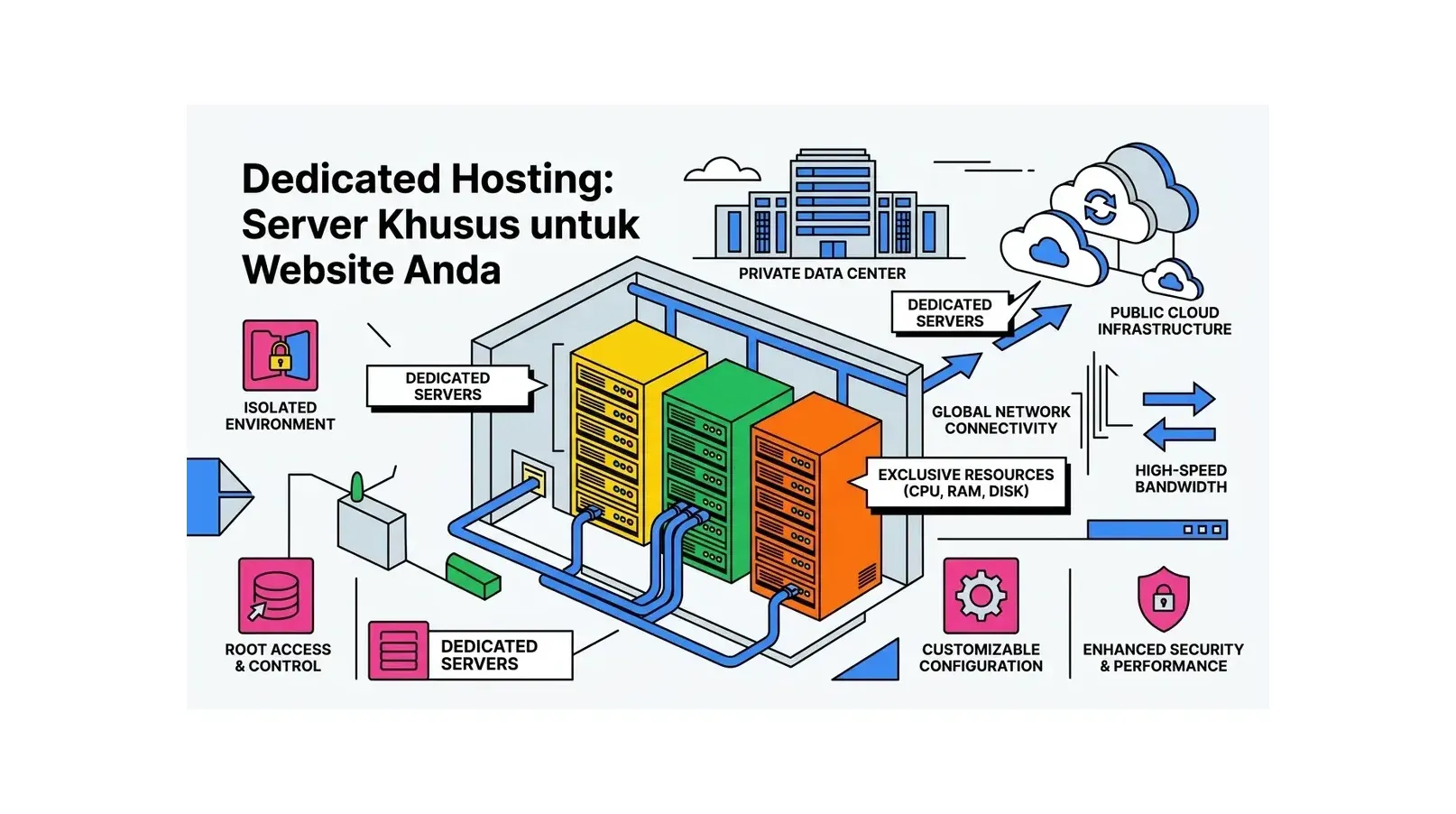 Dedicated Hosting - Server Khusus untuk Website Anda