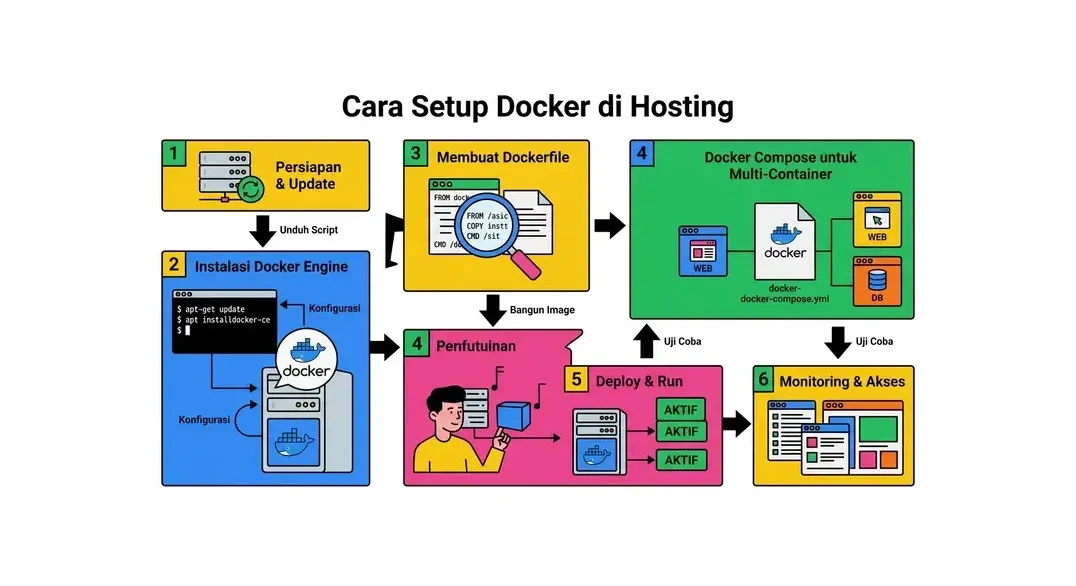Monitoring dan optimasi Docker container