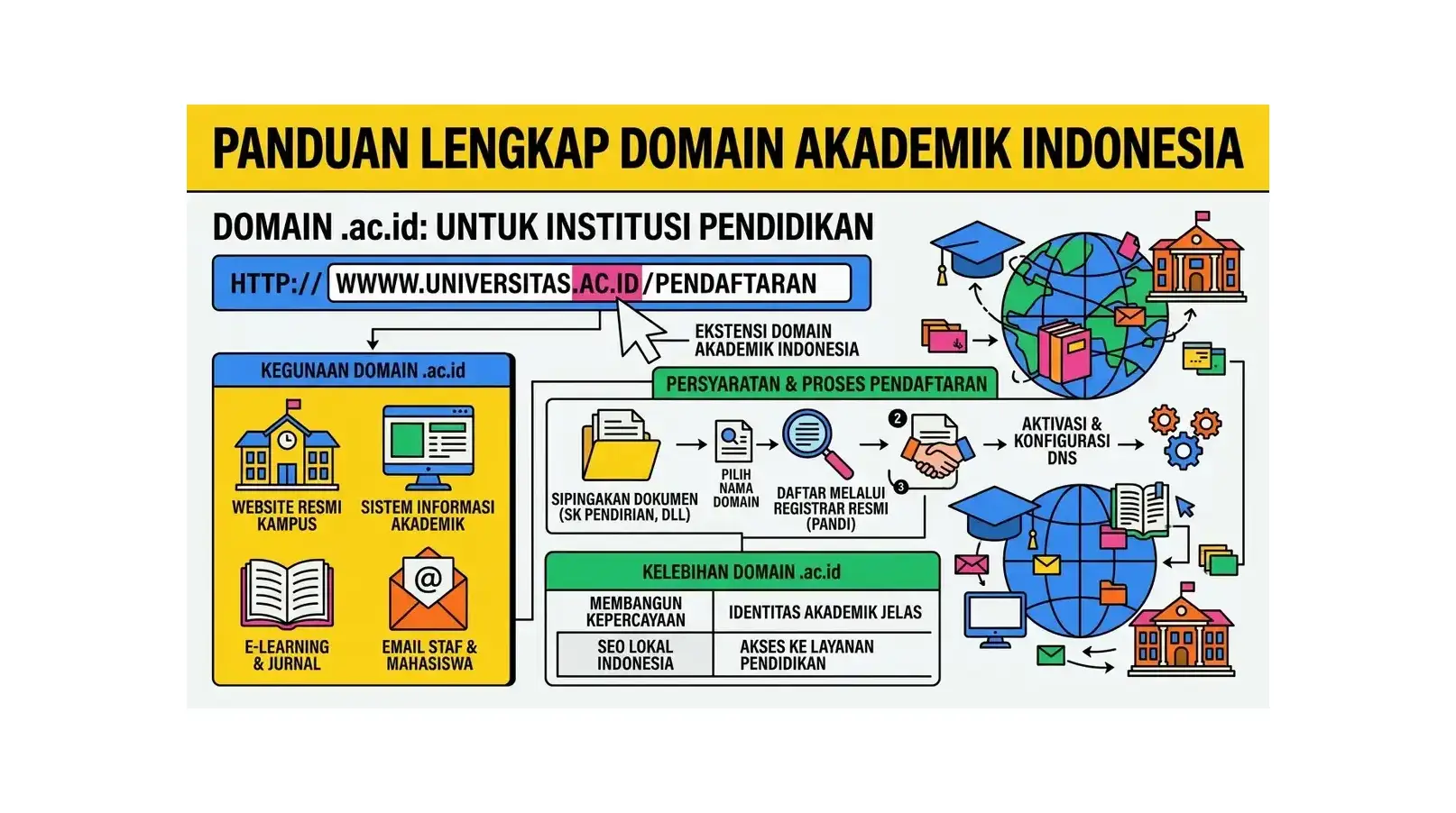 Domain .ac.id: Panduan Lengkap Domain Akademik Indonesia