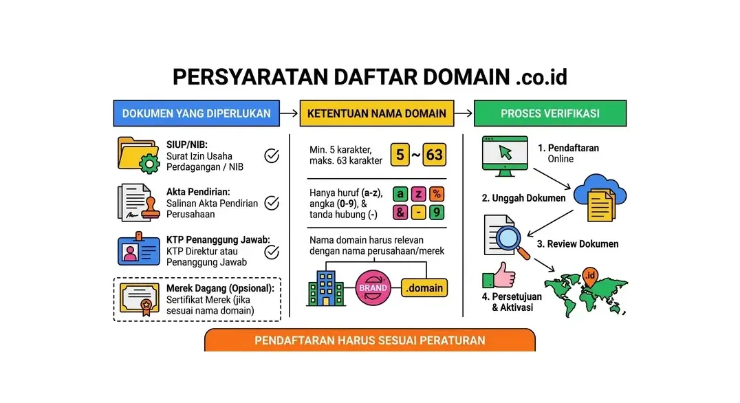Persyaratan domain .co.id