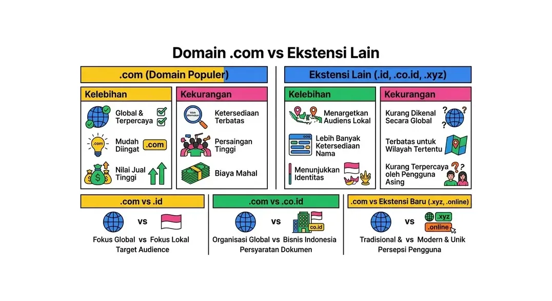 Tips domain .com