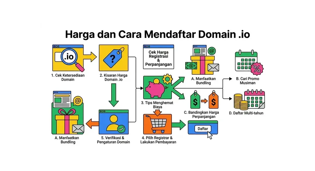 perbandingan domain untuk startup