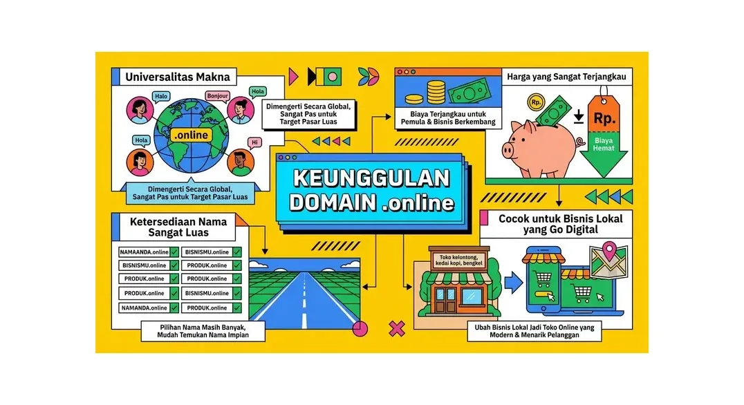 domain .online serbaguna