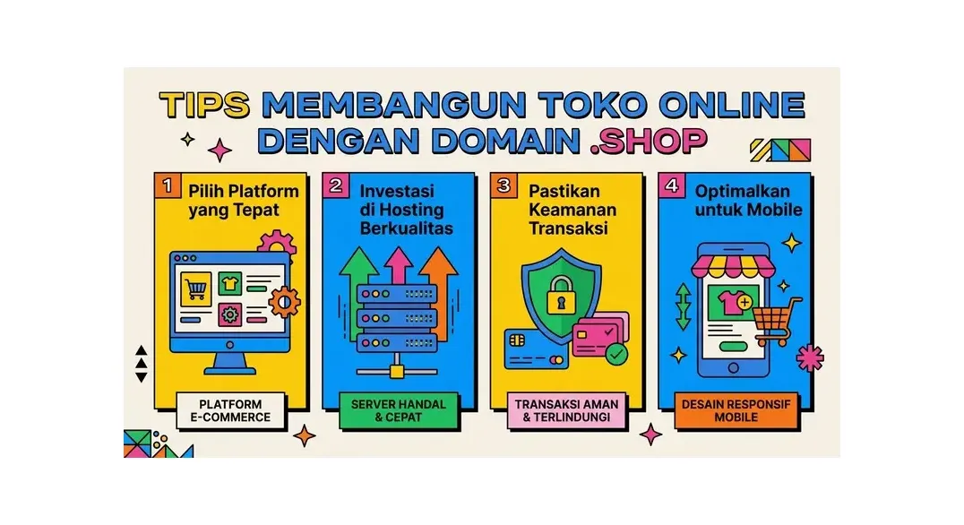 tips toko online dengan domain .shop