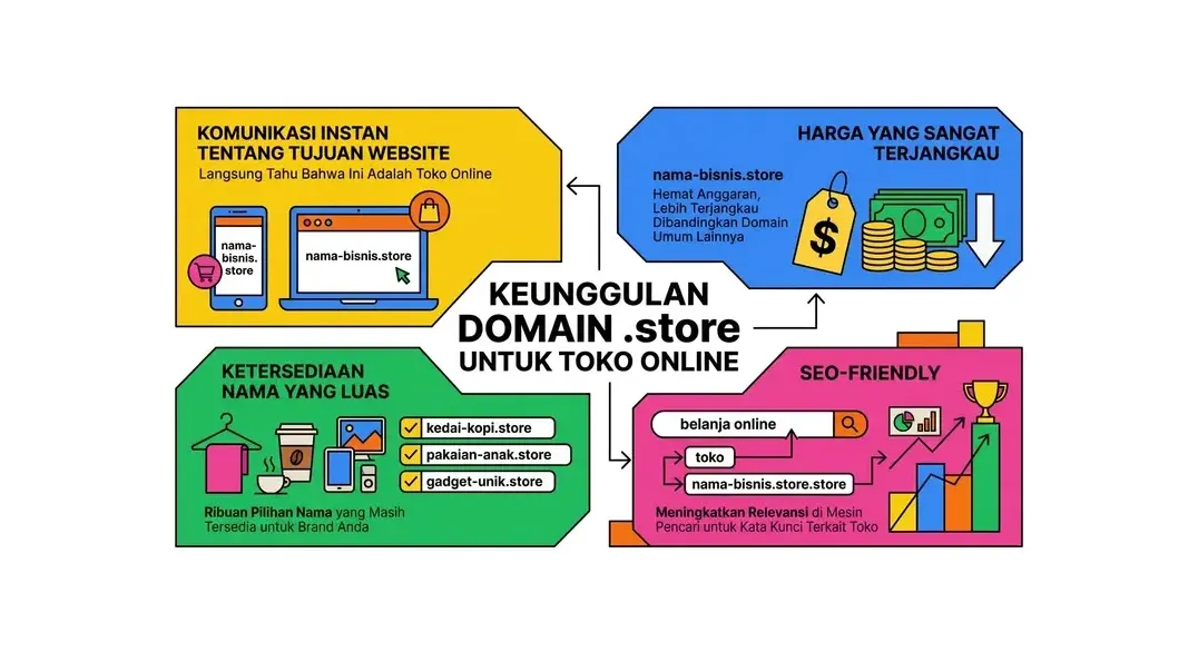 domain .store untuk toko online