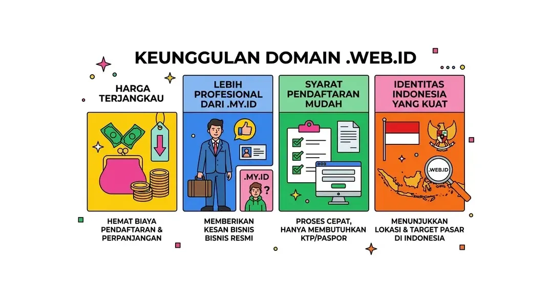 domain .web.id untuk website Indonesia