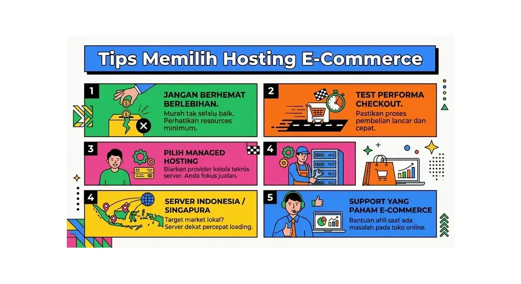 Optimasi hosting untuk e-commerce