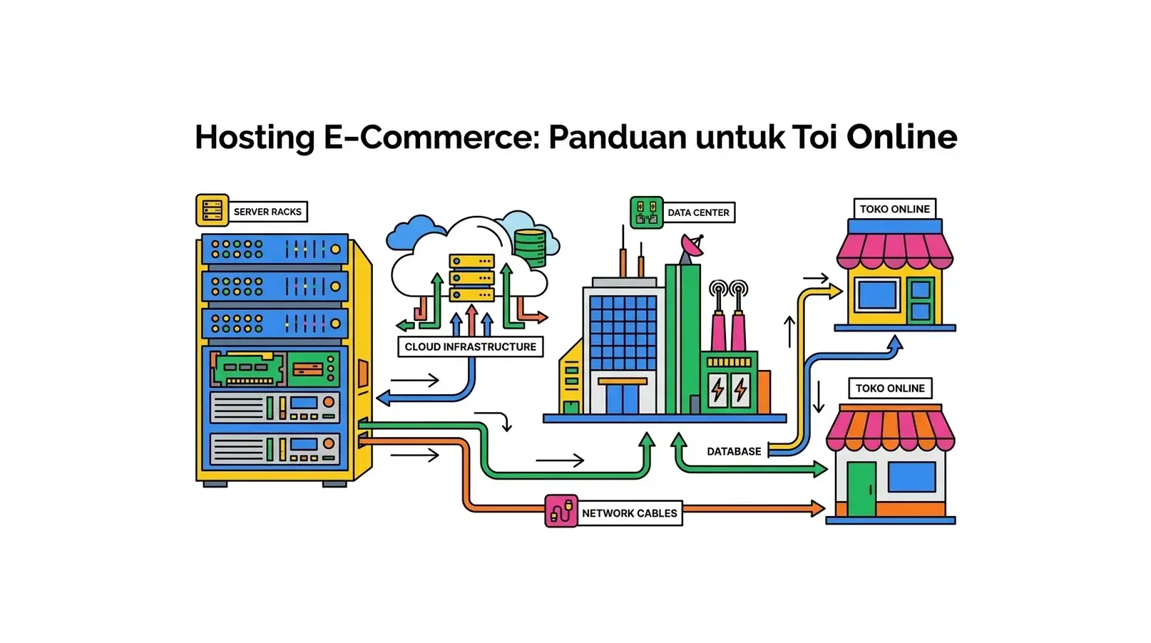 Hosting E-Commerce untuk Toko Online Indonesia