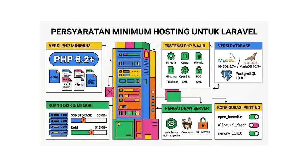 hosting laravel
