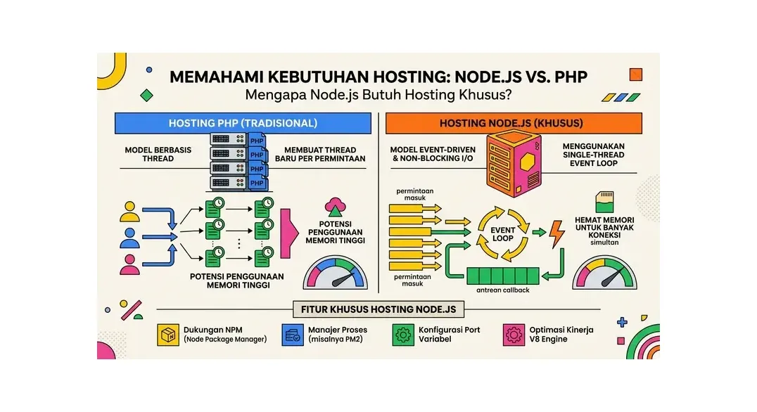 hosting nodejs