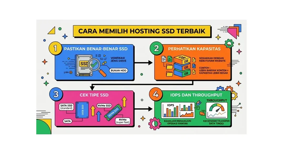 Tips memilih hosting SSD terbaik di Indonesia