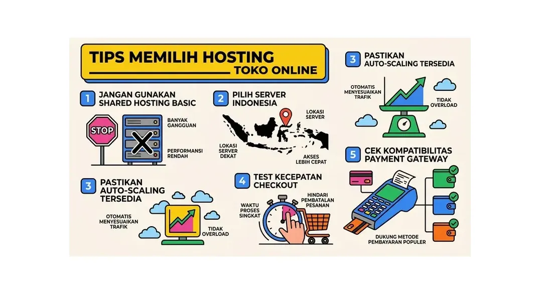 Keamanan hosting untuk toko online