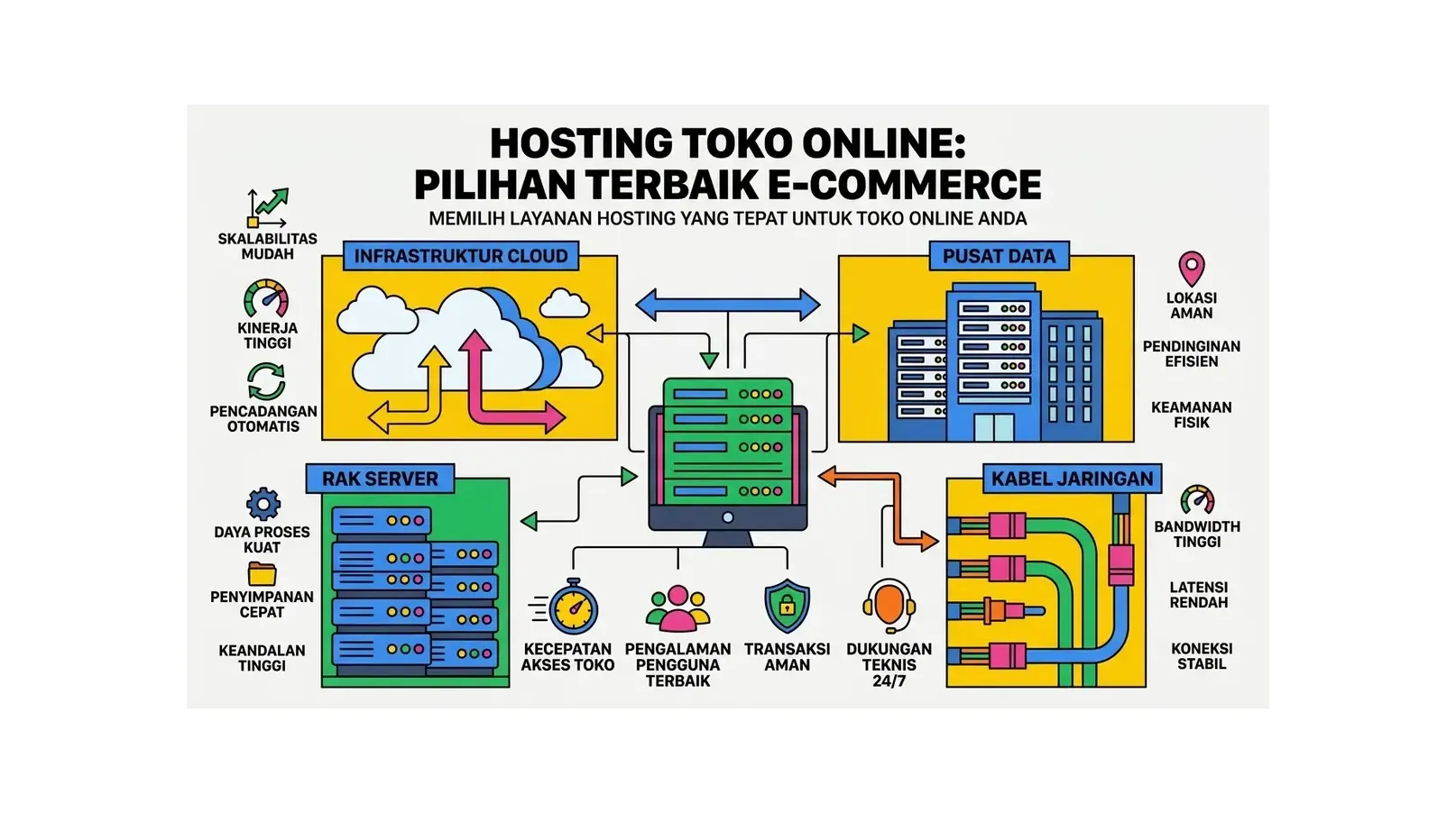 Hosting Toko Online Terbaik untuk E-Commerce