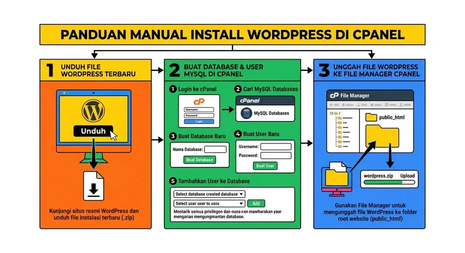 install wordpress di cpanel