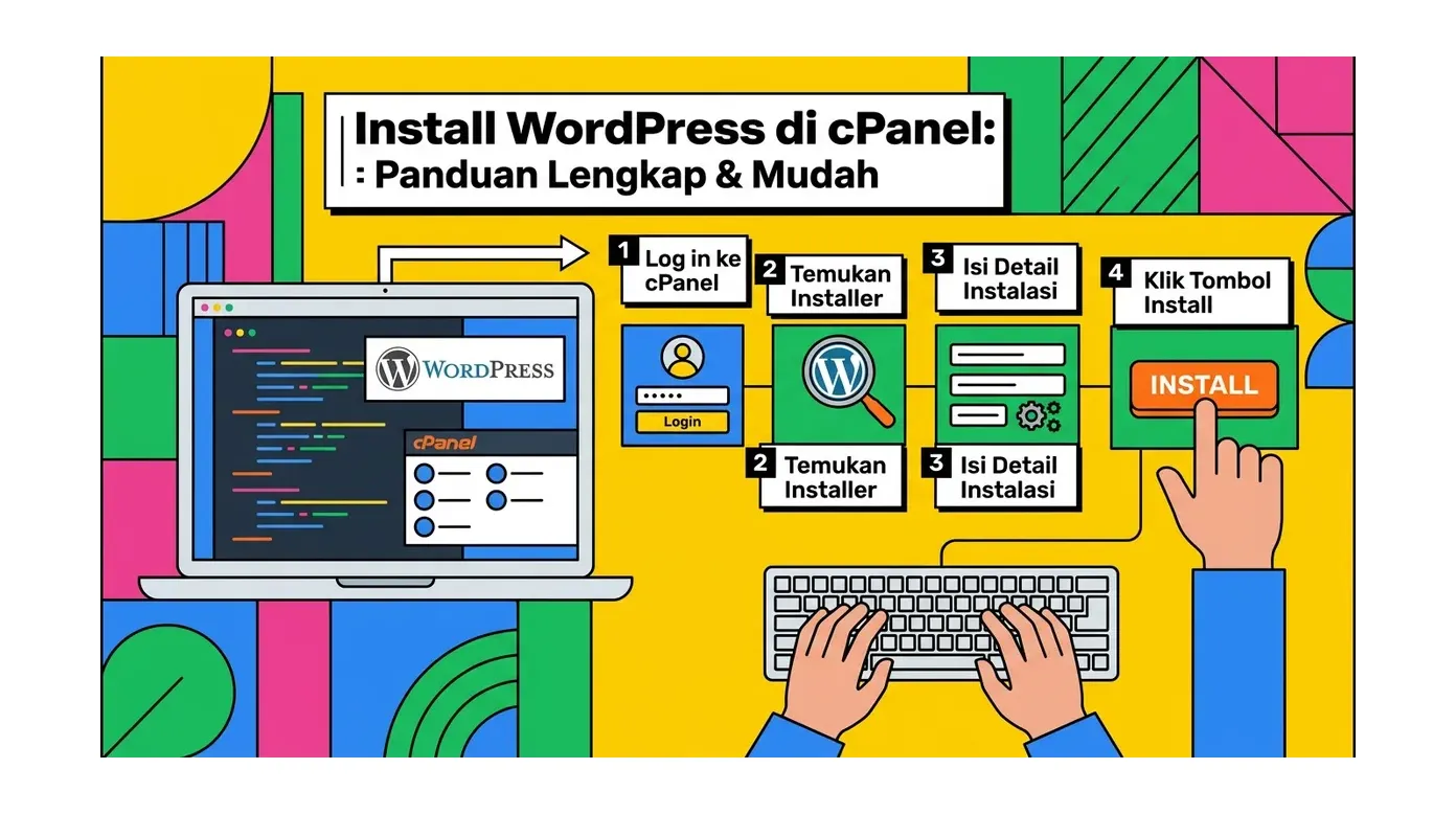 Cara Install WordPress di cPanel: Panduan Lengkap & Mudah