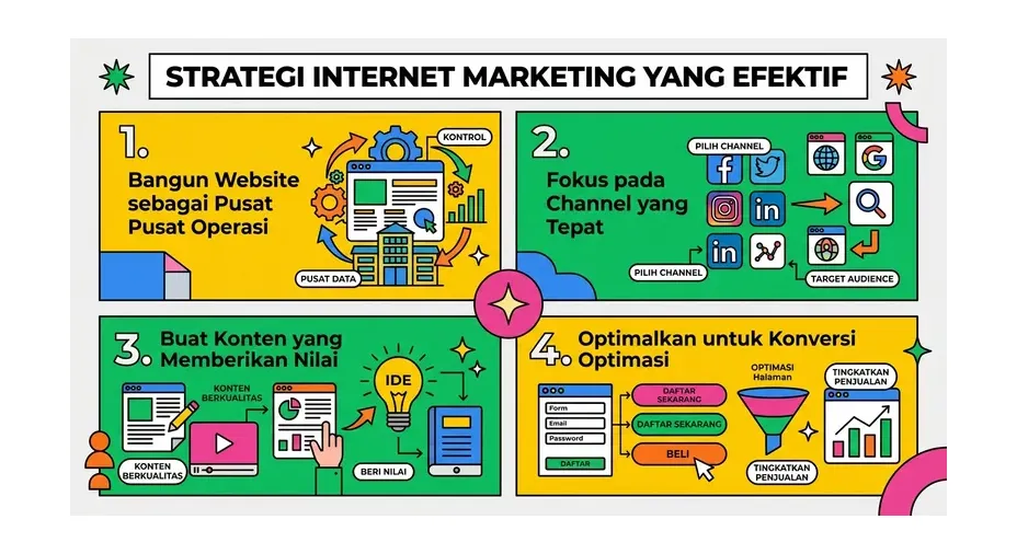 pilar utama internet marketing