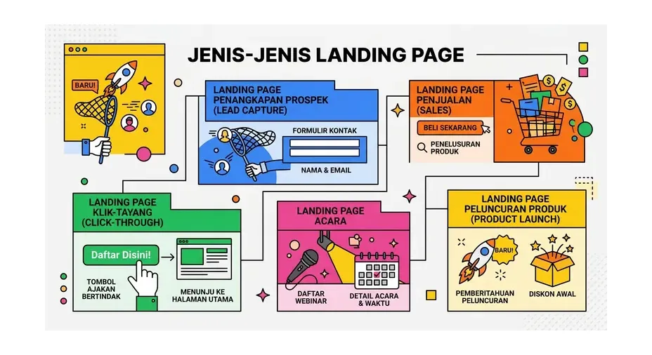 contoh landing page efektif