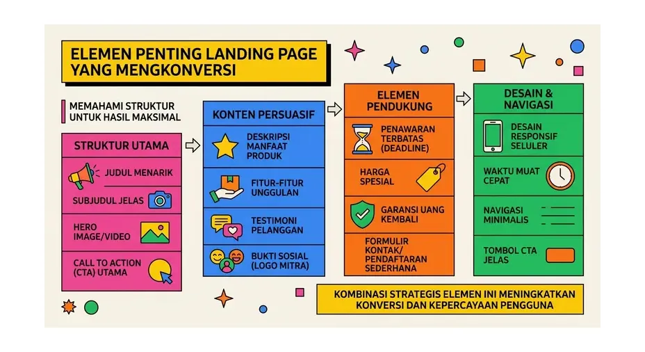 elemen landing page