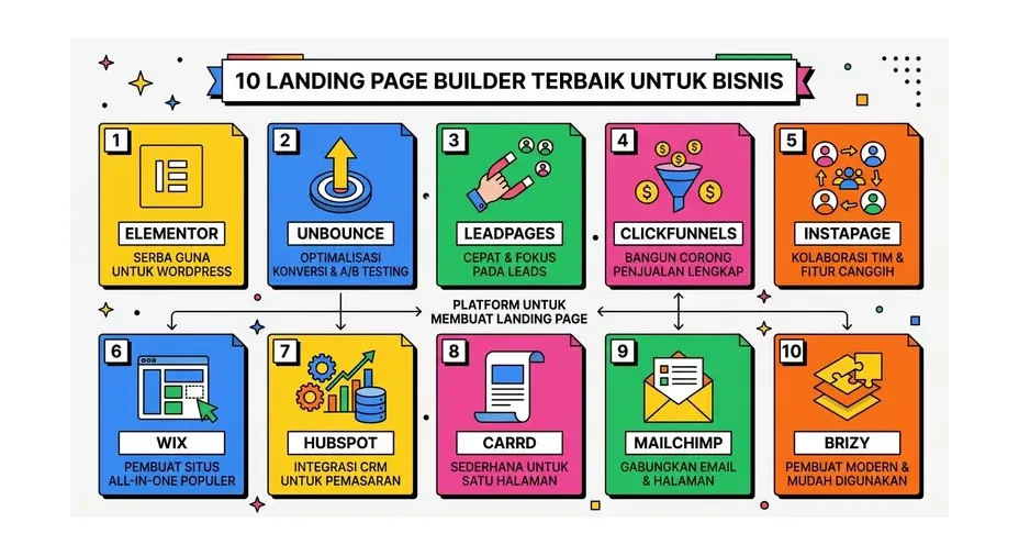 kriteria landing page builder