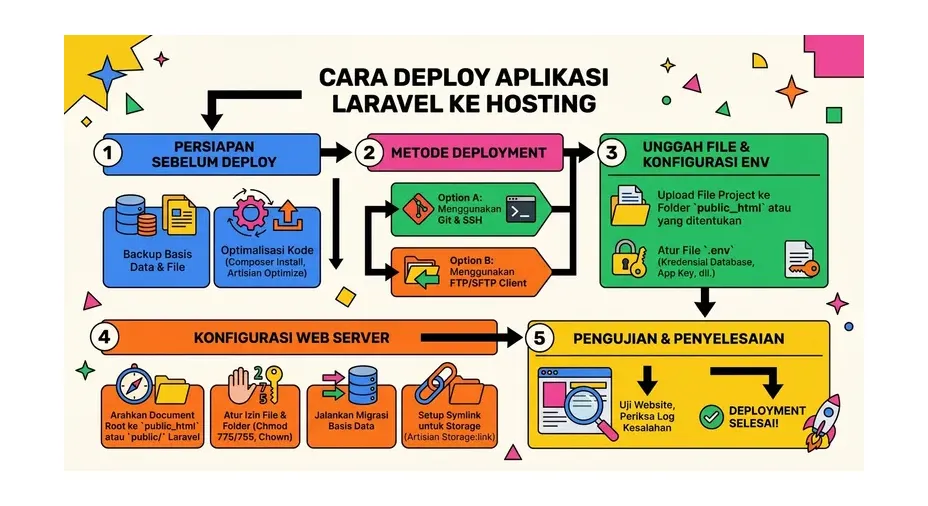 Optimasi performa Laravel hosting