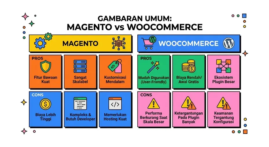 magento vs woocommerce