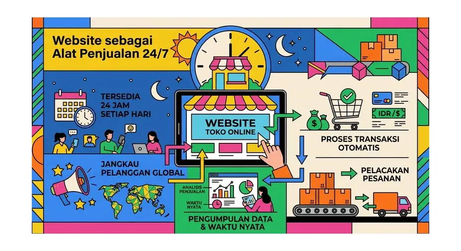 website untuk penjualan