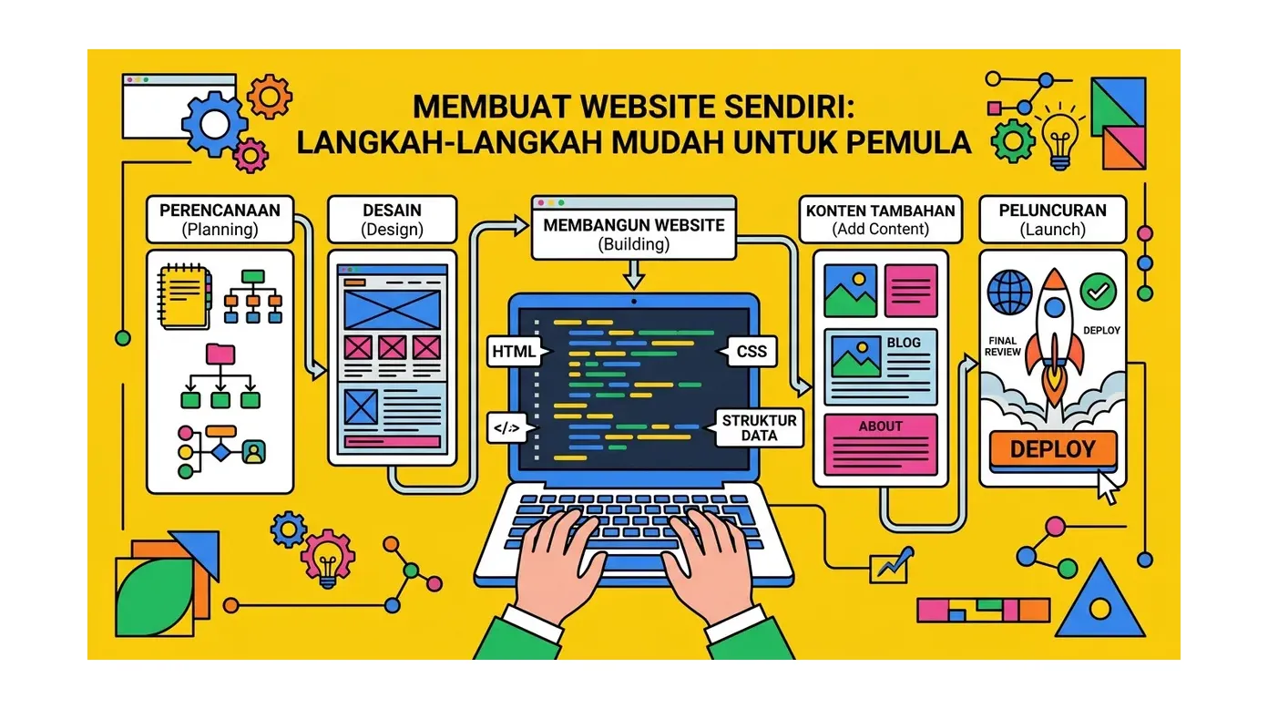 Membuat Website Sendiri: Langkah-Langkah Mudah untuk Pemula