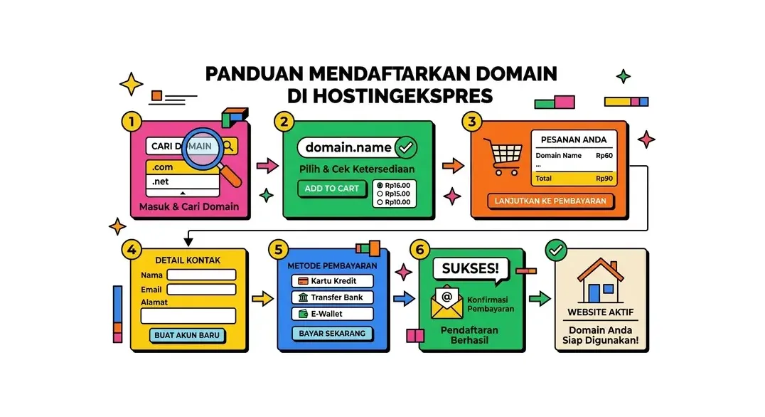 cara memilih domain untuk pemula