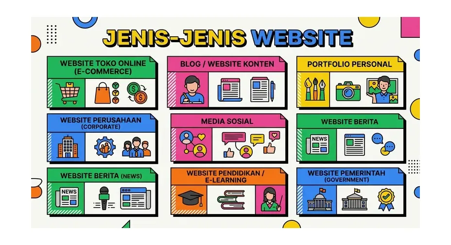 cara kerja website