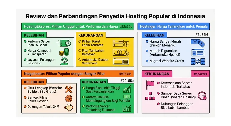 perbandingan hosting indonesia