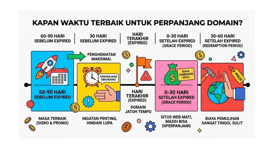 pentingnya perpanjang domain