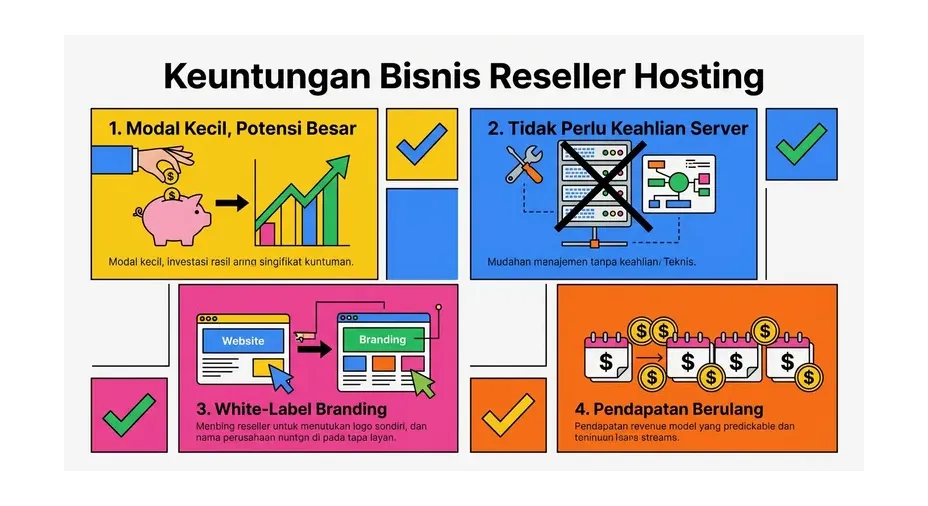 Keuntungan bisnis reseller hosting