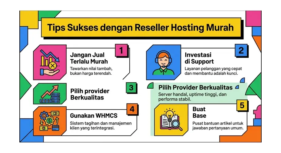 Tips memulai bisnis reseller hosting murah