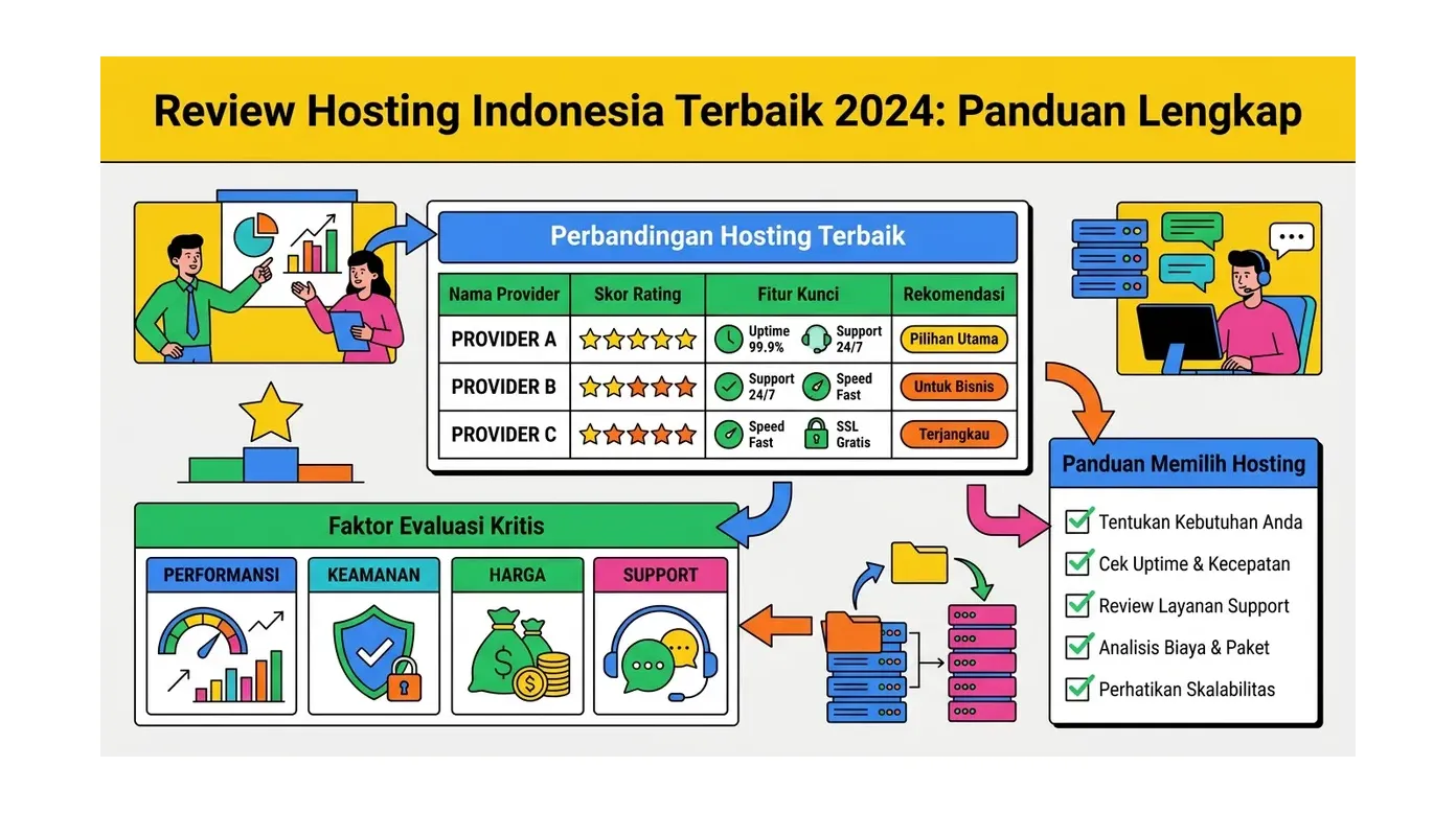 Review Hosting Indonesia Terbaik 2024: Panduan Lengkap