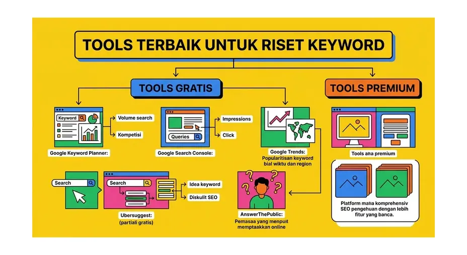 elemen penting dalam riset keyword