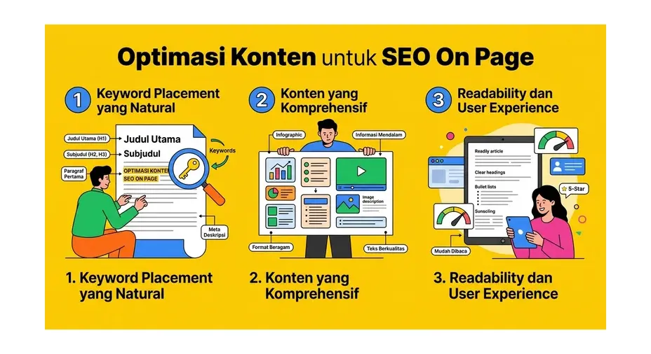 checklist optimasi gambar untuk seo on page