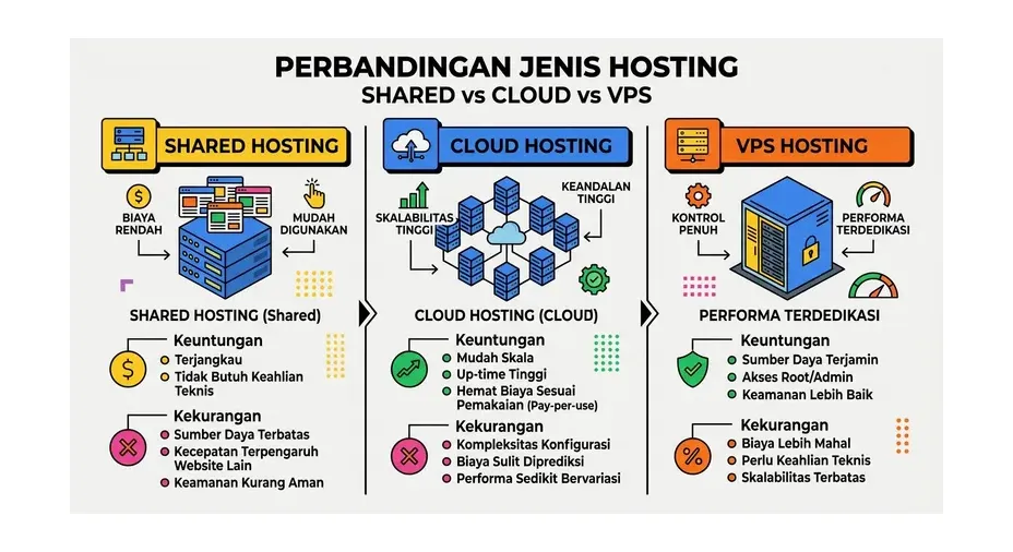 Tips memilih shared hosting terbaik