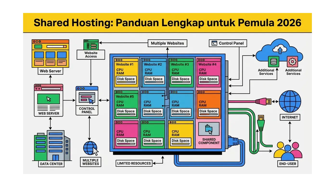 Shared Hosting - Panduan Lengkap untuk Pemula