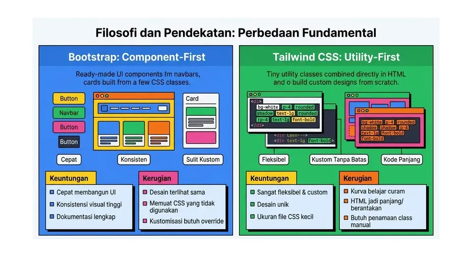 tailwind vs bootstrap